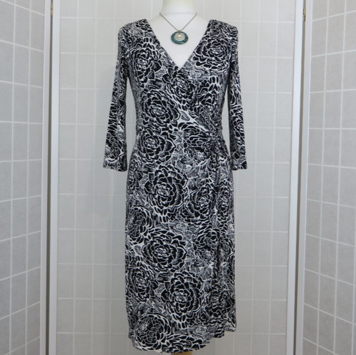 Monsoon faux wrap dress - wrap,