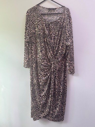 Ladies leopard print twist - leopard,