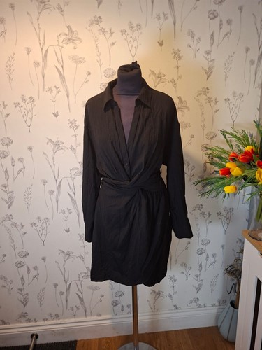 Zara black belted - zara,