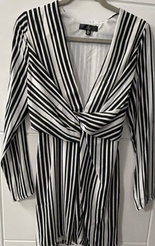 Missguided black white striped - missguided,