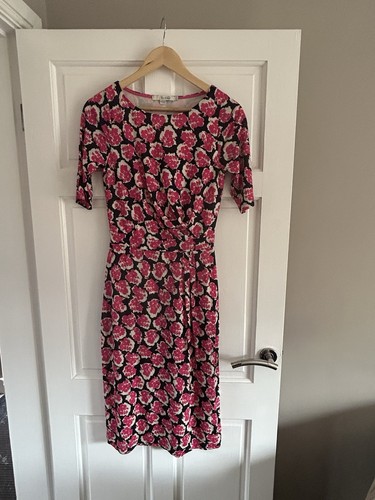 Boden pink floral twist wrap - floral,