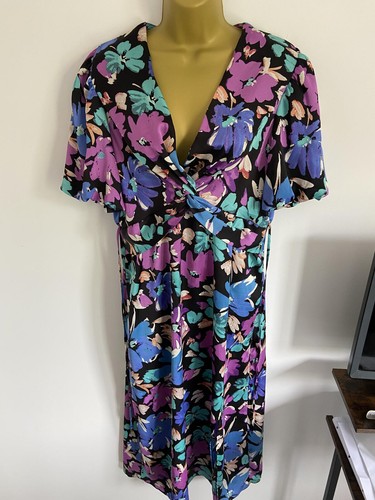 New look black floral twist - new,