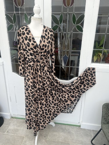 Julie moi leopard print - print, midi
