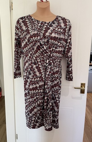 Damart dress twist front - dress,