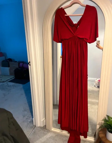 Multi way wrap red - , maxi