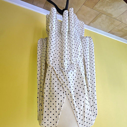 Women white black polka - women’s,