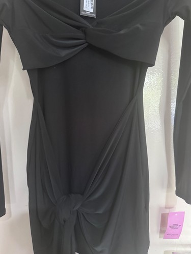 Prettylittlething black wrap - prettylittlething,