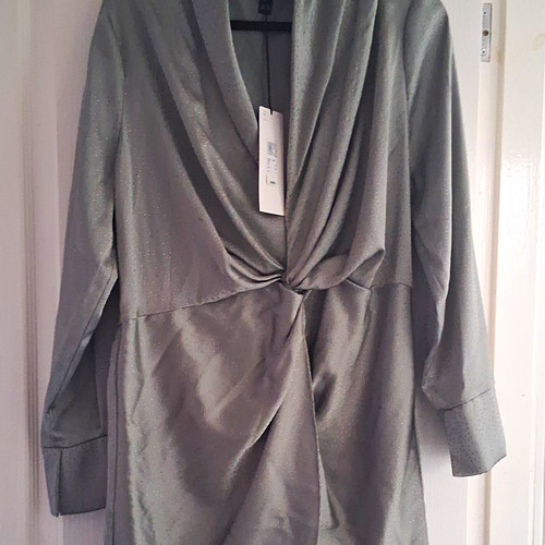 Julien macdonald grey satin - julien,