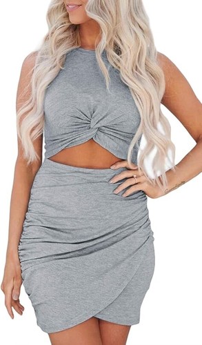 Women sleeveless cut out - women's,