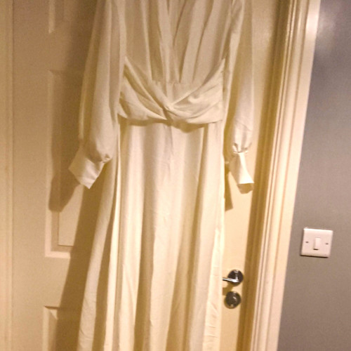 Boohoo ivory satin polyester - boohoo,